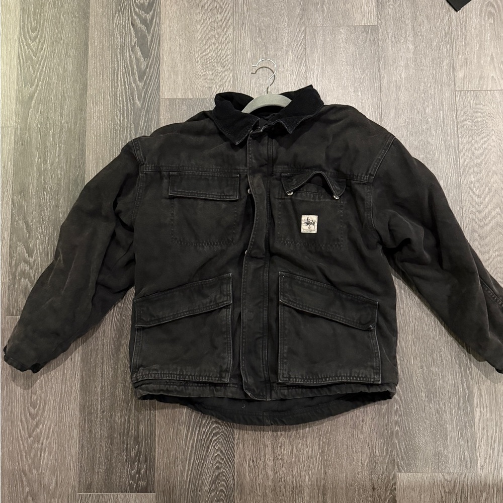 Stussy Washed Canvas Shop Jacket